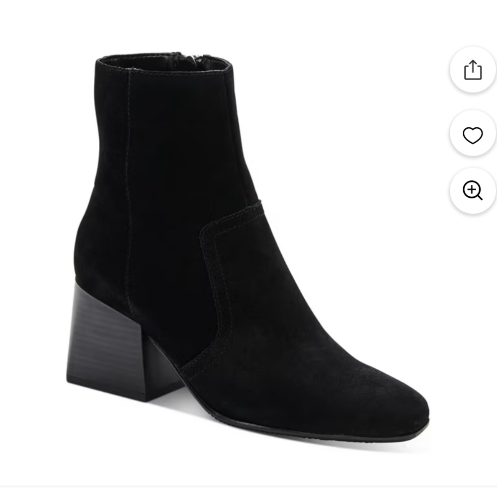 Aqua Waterproof Women's Black Ankle Boots